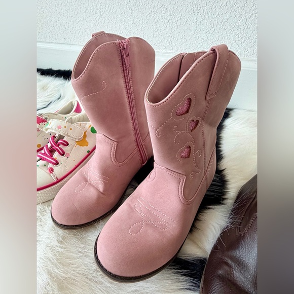 Gymboree Toddler Girls Shoes Bundle Size 12 Boots & Sneakers Lot - Picture 5 of 13
